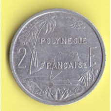 Французская Полинезия 2 франка 1979г.